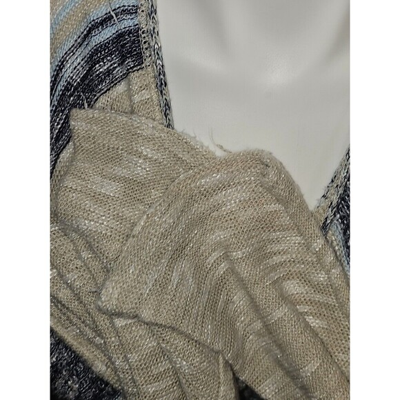 Women’s Fringe Knit Open Front Draping Cover Up - NO BOUNDARIES  Sz XL (15-17) - Picture 11 of 14